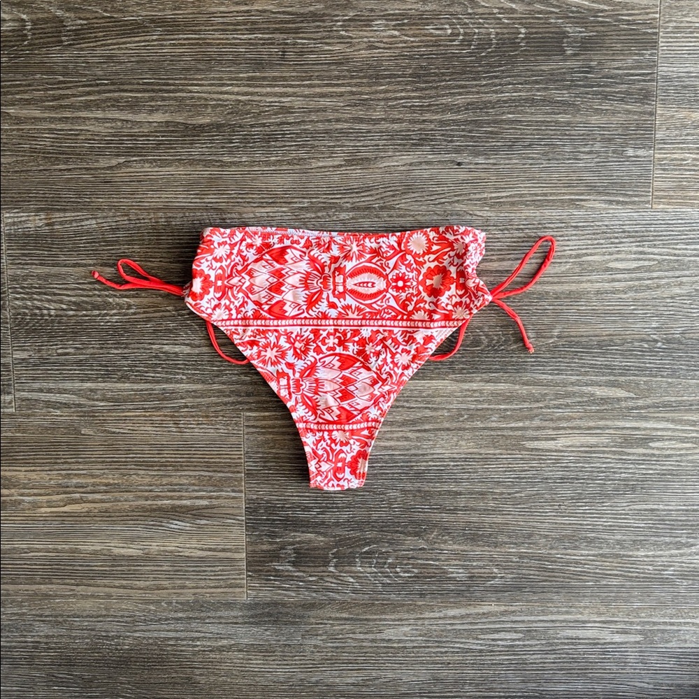 Red Bikini Bottom - Picture 3 of 3